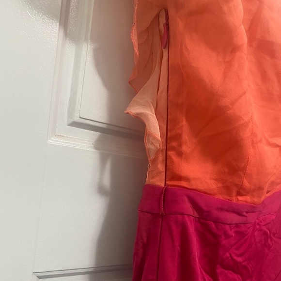 🧡💗 Beautiful BEBE Colour Block Dress - Picture 4 of 6